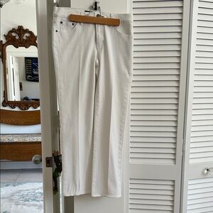 Ralph Lauren Classic White Denim